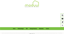 Desktop Screenshot of moduul.be