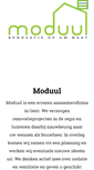Mobile Screenshot of moduul.be